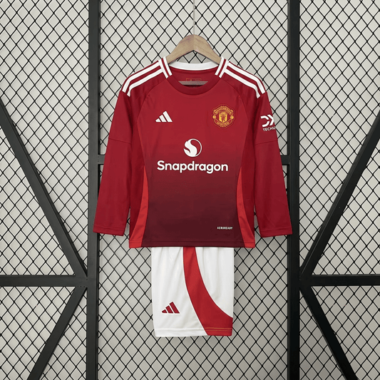 Man United 2024 L/ S Heimtrikot