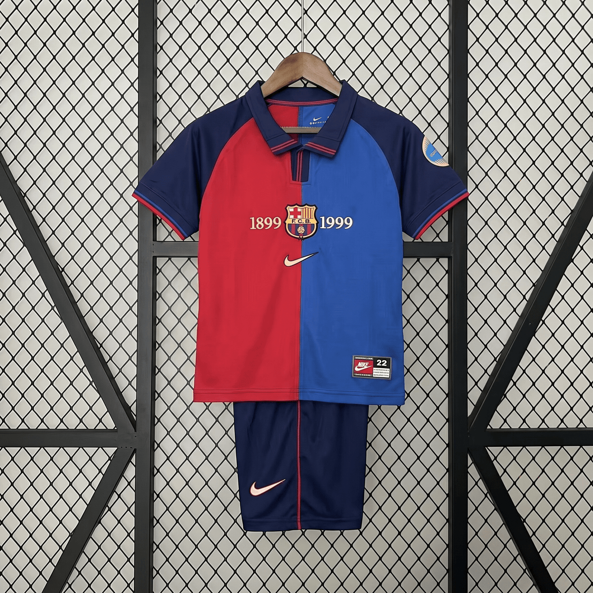 Barcelona 1999 Thuis 100-jarig Jubileumshirt