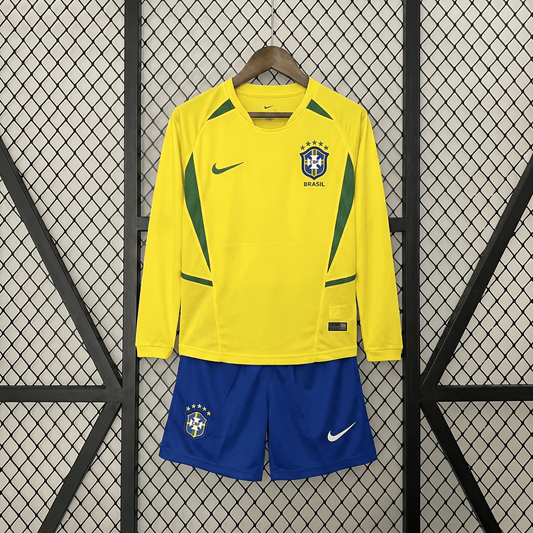 Maillot domicile Brésil 2002 L/S