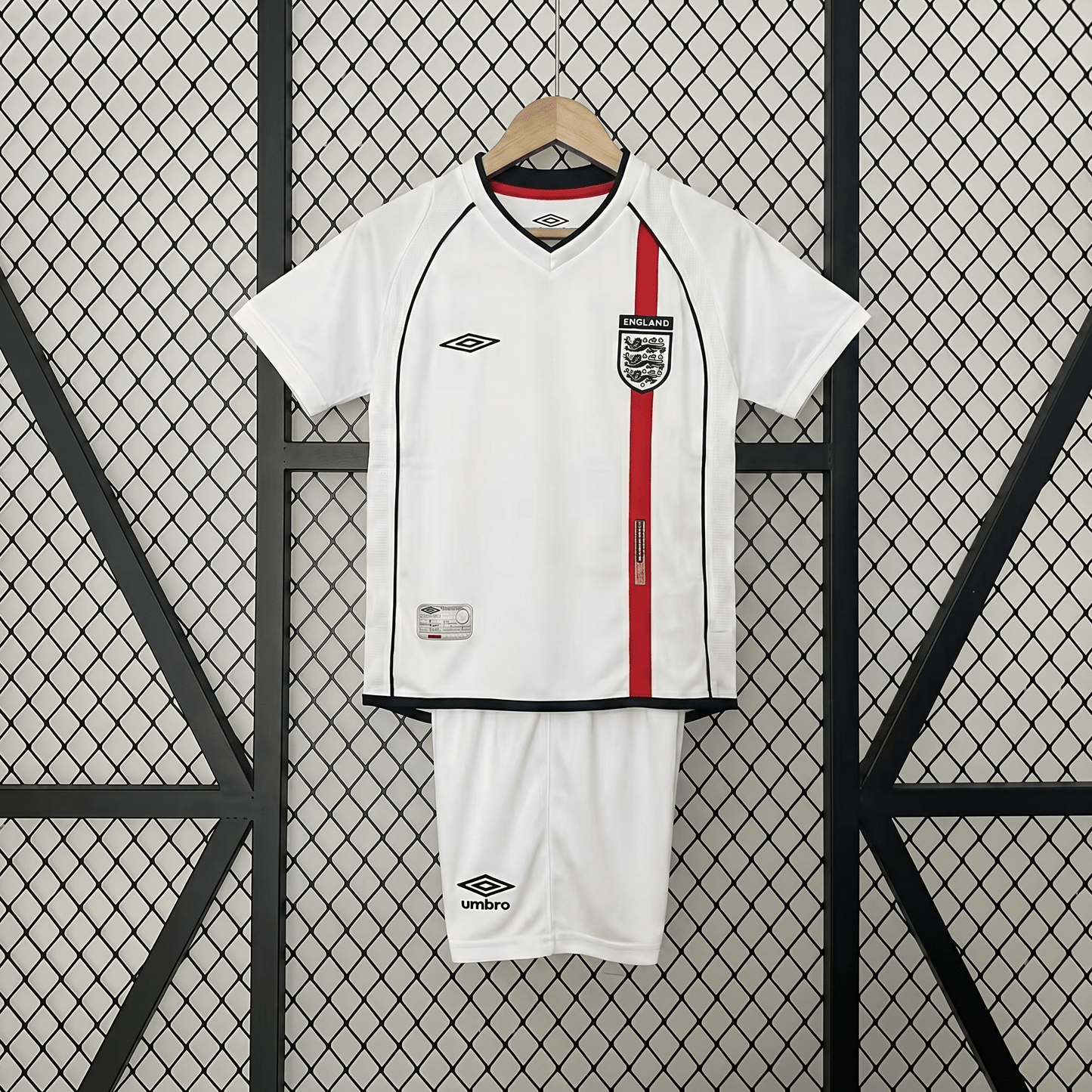 Camiseta local Inglaterra 2002
