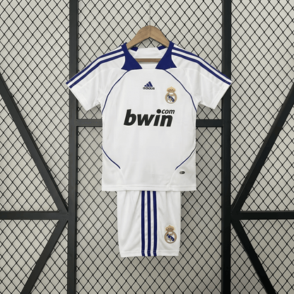 Real Madrid 2007 Home Jersey