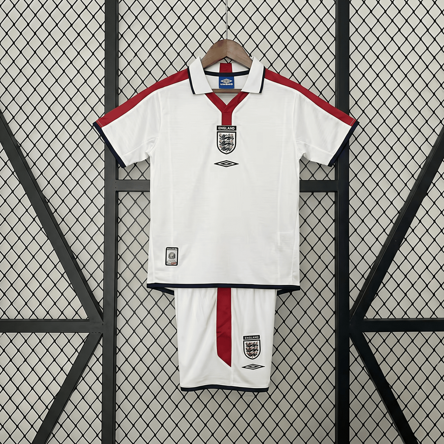 Maillot domicile Angleterre 2004